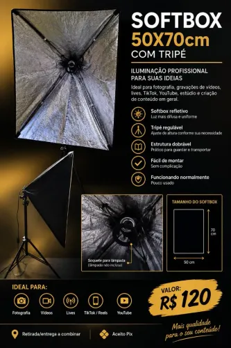 Softbox 50x70