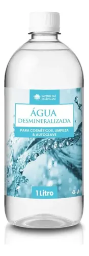 2 Litros Água Destilada /Desmineralizada para Automóveis, Radiador, Autoclave e Cosméticos