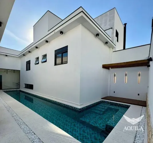 SOBRADO COM PISCINA E 03 SUÍTES NO CONDOMÍNIO IBITI RESERVA - SOROCABA