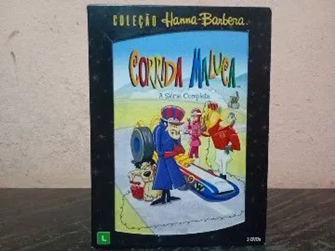 DVD- SÉRIE COMPLETA CORRIDA MALUCA - COLEÇÃO ANNA BARBERA.