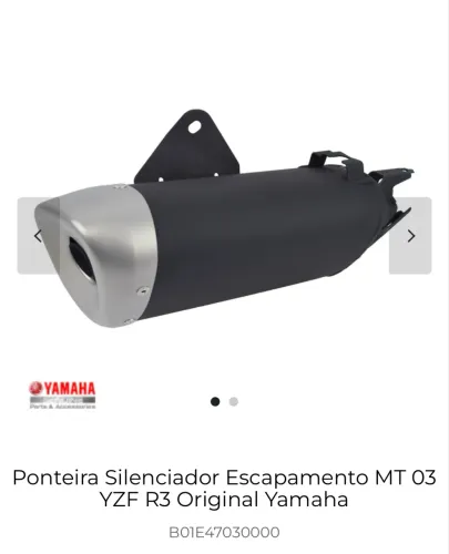 Ponteira MT03 ou FZFR3