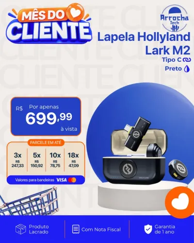 Lapela Hollyland Lark M2 USB C