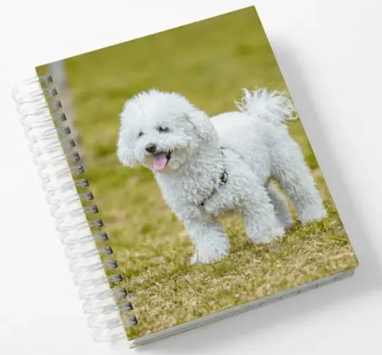 Caderno A5 Personalizado com Foto do Seu Pet - Qualidade Premium
