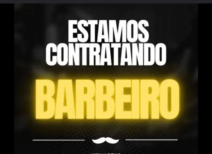 Contrata-se barbeiro