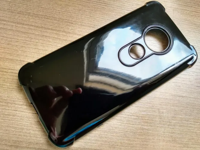 Capa de Celular Preta Motorola Moto G7 Play XT1952