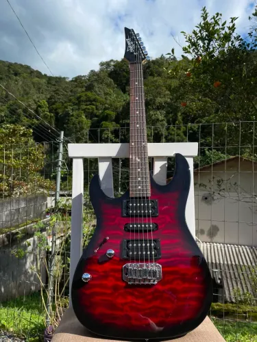 Guitarra Ibanez GRX70QAL Canhota + Capa