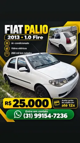 Fiat Palio 1.0 Economy Fire Flex 8V 4P 2014