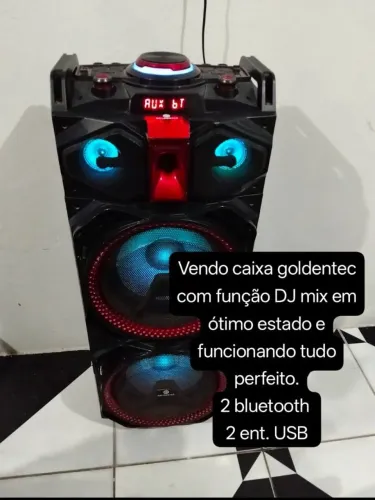 Caixa Goldentec DJ mix