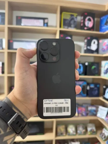 iPhone 15 Pro 128gb Preto - Até 12x sem juros, Loja Física