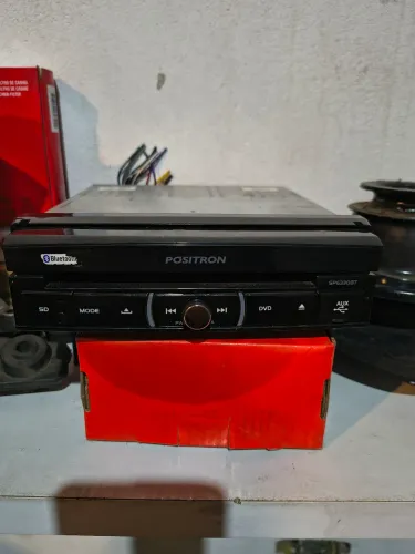 Vendo dvd com bluetooth pósitron e caixa vedada de som
