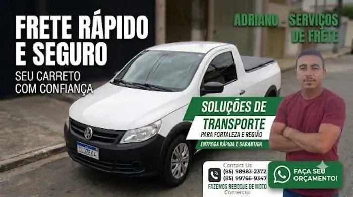 FRETE RÁPIDO SAVEIRO- FORTALEZA/INTERIOR.