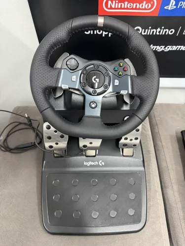 Logitech G920 com 1 mês de uso