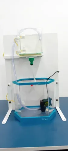 Processo didático de automação de controle nível 
