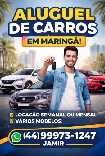 Alugo carros maringa e região