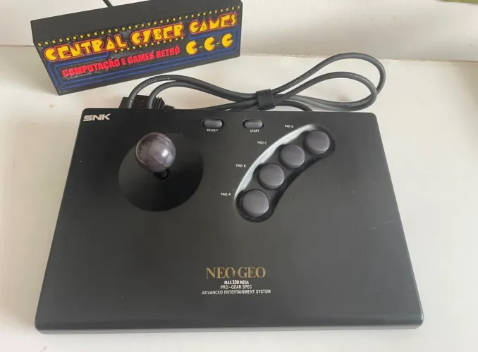Controle Arcade Neo Geo AES - Muito conservado