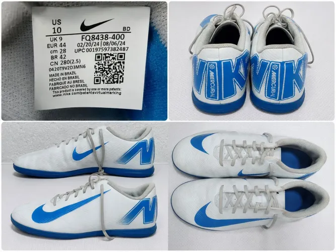 Chuteira nike mercurial vapor 16 club futsa