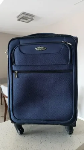 mala samsonite kick-air média azul