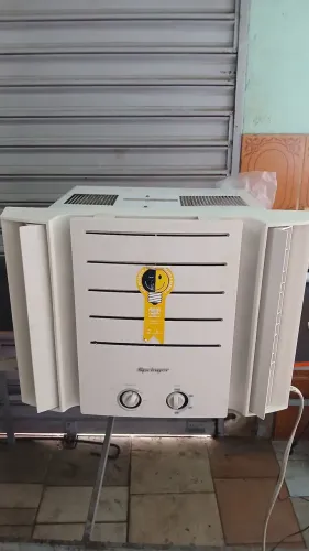 Ar condicionado janela springer 7.500 btus mecânico.