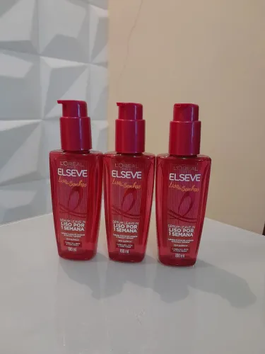 Kit com 3 Óleos Leave-in Liso dos Sonhos 100ml