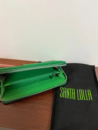 Carteira Santa Lolla Verde - Nova com Etiqueta!