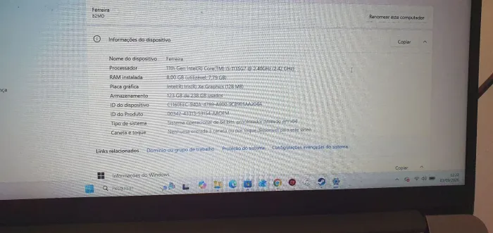 Notebook Lenovo
