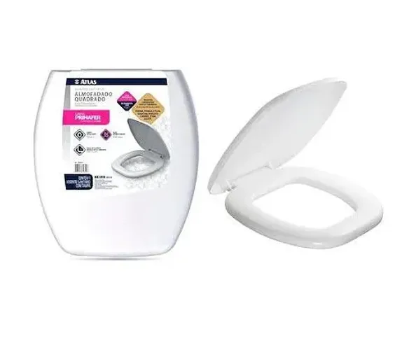 ASSENTO SANIT ALMOF QUADRADO PLASTICO BR