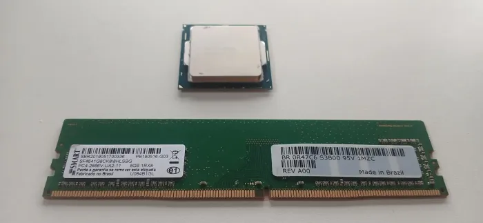 PROCESSADOR CORE I5 6500 + MEMÓRIA DDR4 8GB