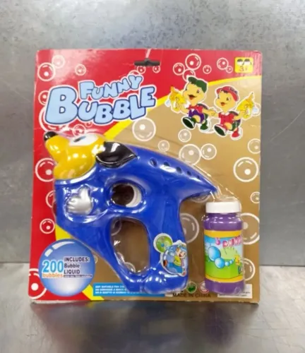 Pistola Lança Bolhas Sabão NOVA