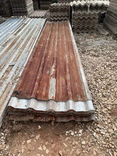 Telha de zinco usadas