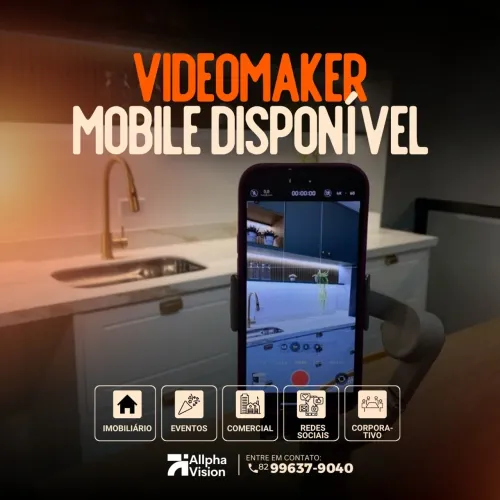 VIDEOMAKER DISPONÍVEL
