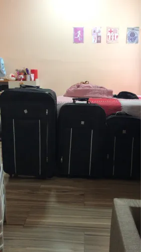 Kit 3 Malas (entrega feita a mão na linha 10 turquesa)