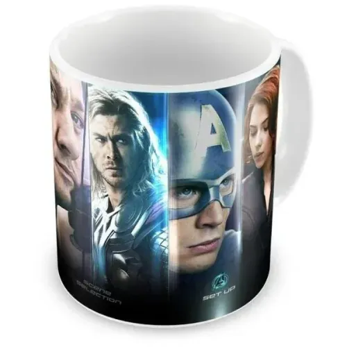  Canecas Personalizadas Porcelana Vingadores