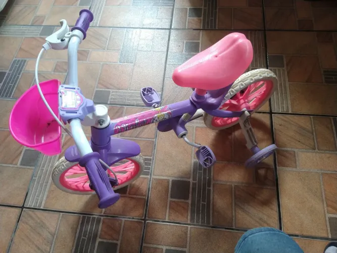 Bicicleta infantil feminina aro 12