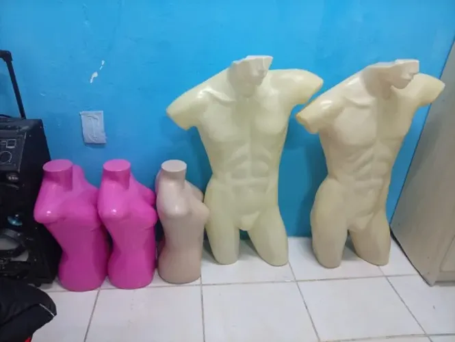 manequim busto expositor