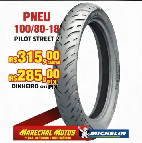 Pneu 100/90-18 michelin promoção