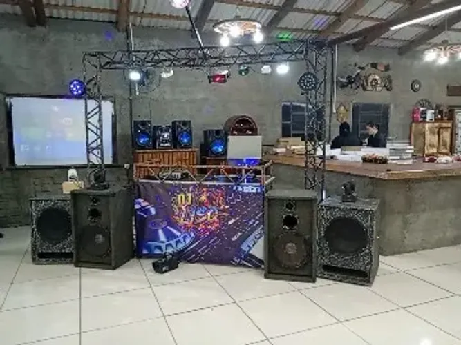 Som  completo profissional para festa dj 