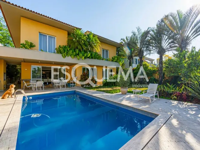 Casa com piscina, jacuzzi e vista privilegiada no Jardim Guedala