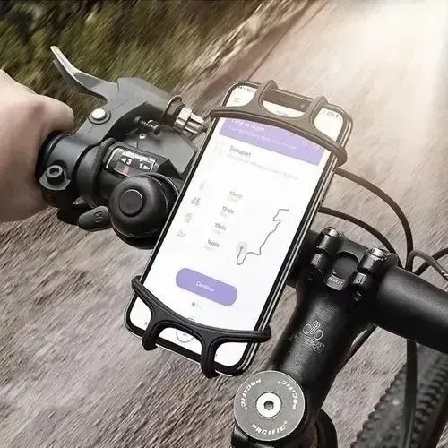 Suporte de Celular para Bike em Silicone 360°