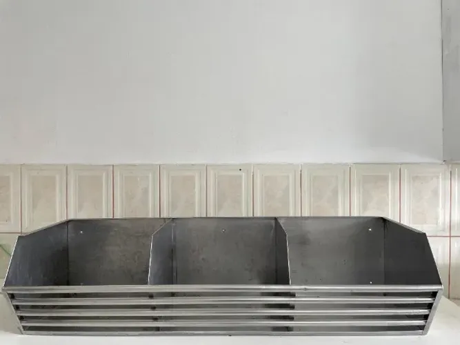 FRUTEIRA INDUSTRIAL INOX 3 DIVISÕES