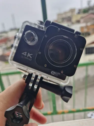 Câmera de Ação 4K Ultra HD | Wi-Fi | À Prova d?Água