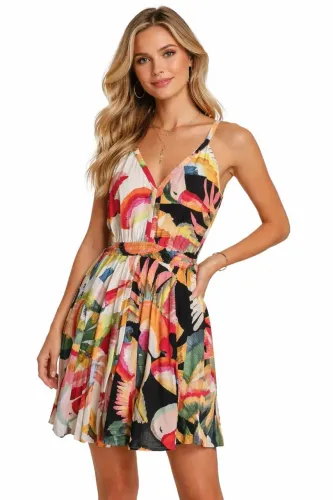 Vestido Farm estampado tam. P com etiqueta 
