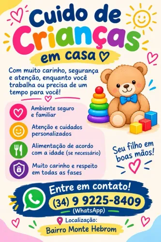 Cuidasse de crianças