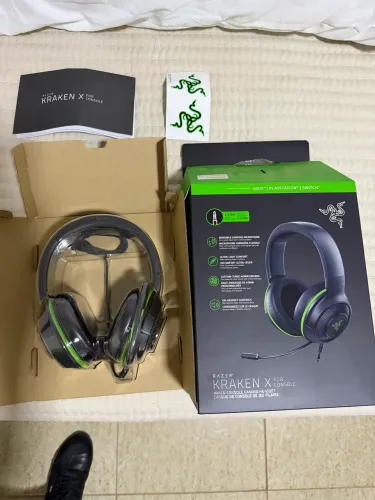 Headset Razer Kraken RZ-04 for console - seminovo com detalhes