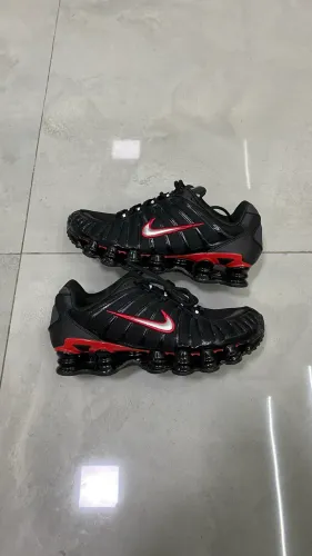Nike Shox TL Black University Red