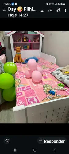 Cama infantil casinha