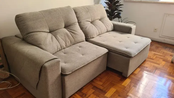 Sofá Austin Retrátil Reclinável 2,30 Perfeito Estado