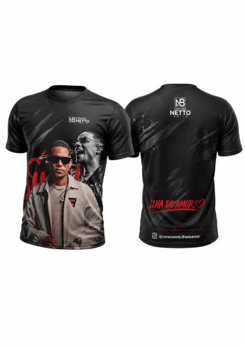 Camisa Unissex - Personalizada Netto Brito
