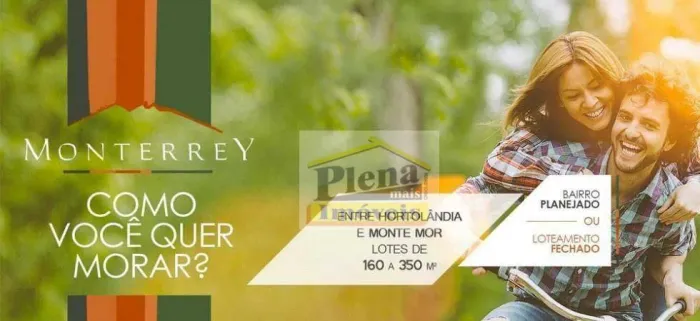 Terreno à venda, 160 m² por R$ 130.000,00 - Monterrey Bairro Planejado - Monte Mor/SP