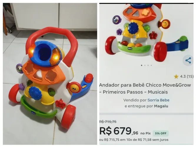 ANDADOR da CHICCO.
