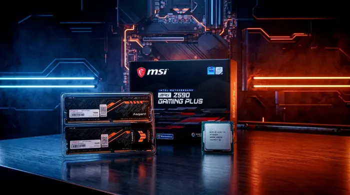 Kit Upgrade Premium: Intel i9 10900F + MSI Z590 Gaming Plus + 32GB RAM Asgard TUF